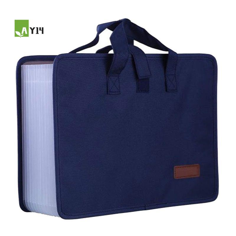 Expandable Accordion File Folder 13 Pockets - Organizer na dokumenty AY14 - 13-kieszeniowy