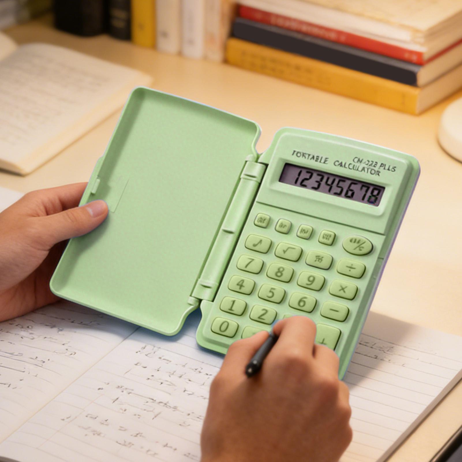 Scientific Calculator For Secondary School - Kalkulator naukowy z LCD notatnikiem, mały,