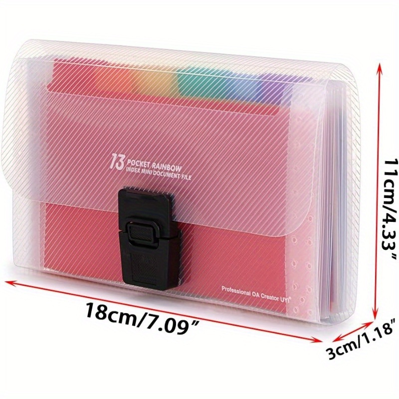Organizer na dokumenty A6 z 13 – Expandable Accordion File Folder 13 Pockets recenzja i cena