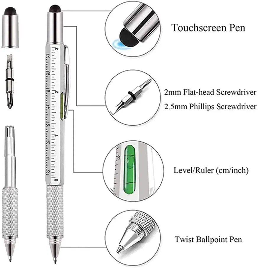 Długopis wielofunkcyjny 7 w 1, – Writing Tools recenzja i cena