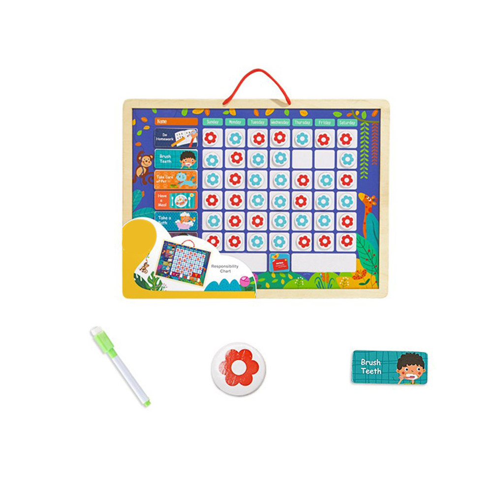 Magnetyczna tablica odpowiedzi – Kids Magnetic Reward Chart Board recenzja i cena
