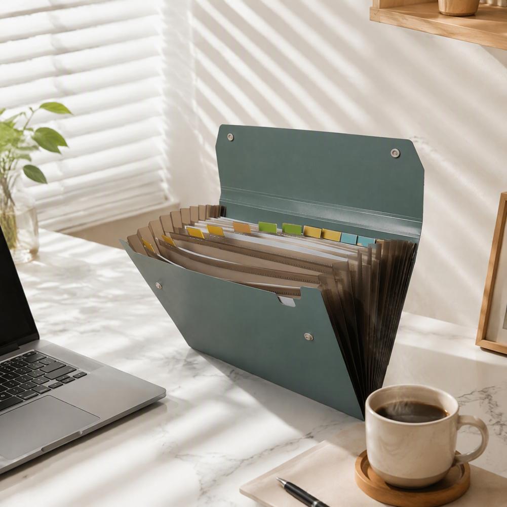 Rozkładany organizer na dokume – Expandable Accordion File Folder 13 Pockets recenzja i cena