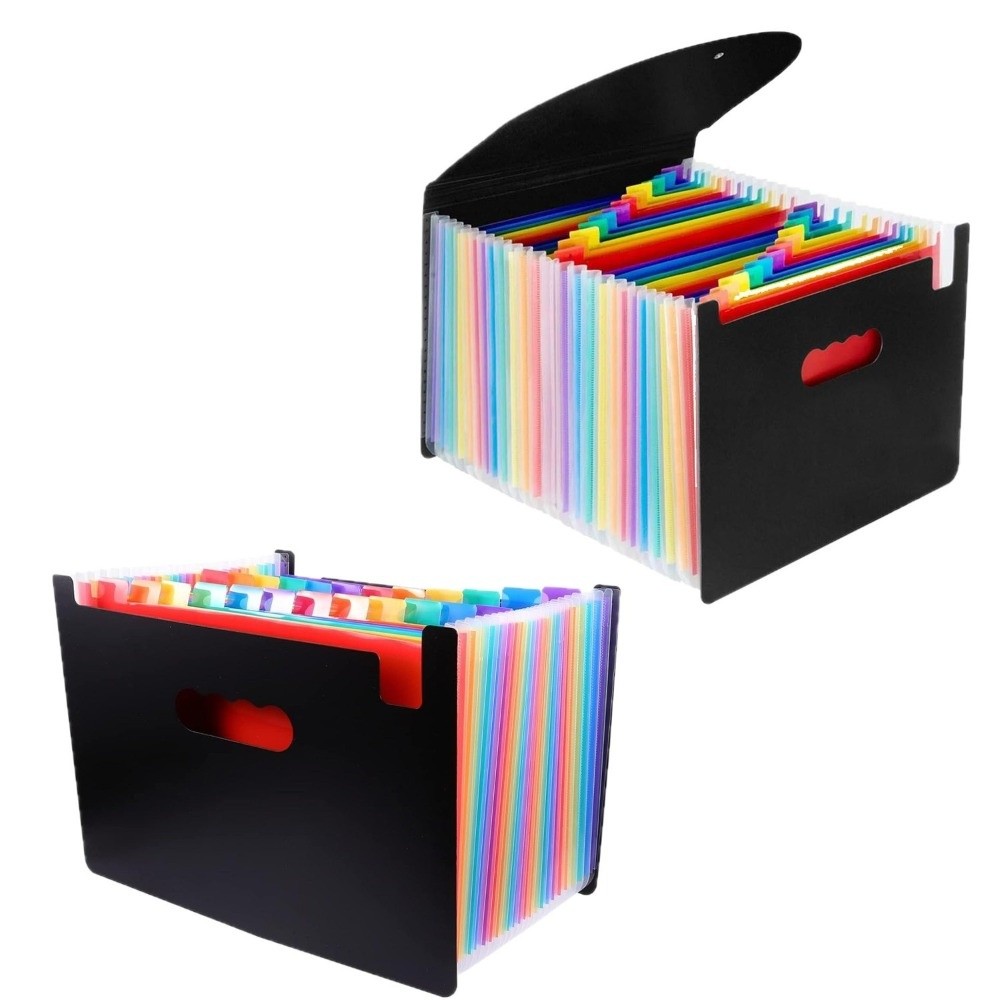 Przenośny segregator z 13/25 p – Expandable Accordion File Folder 13 Pockets recenzja i cena