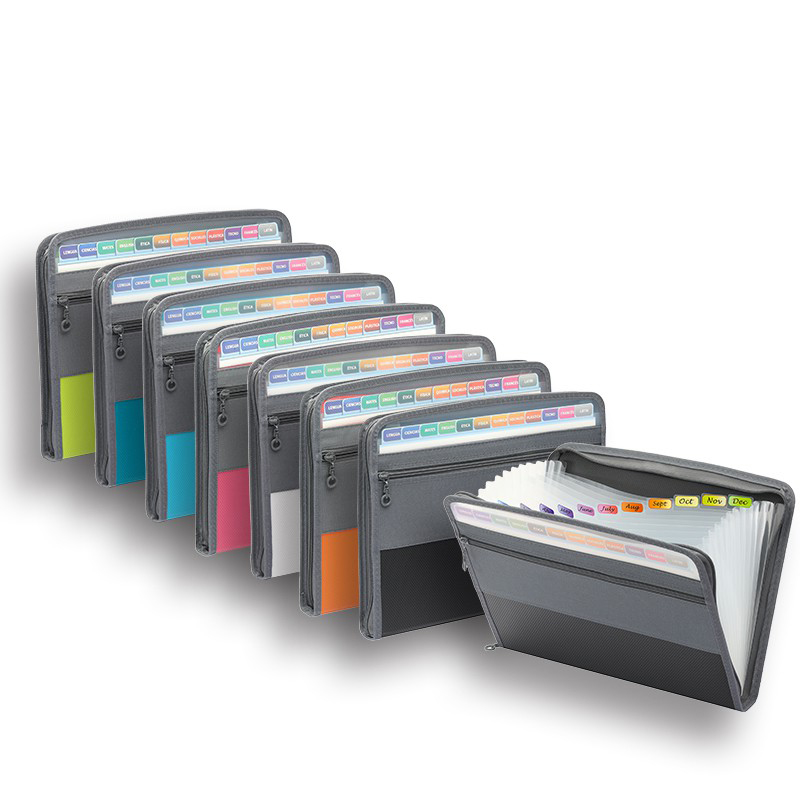 Organizer na dokumenty akordeo – Expandable Accordion File Folder 13 Pockets recenzja i cena