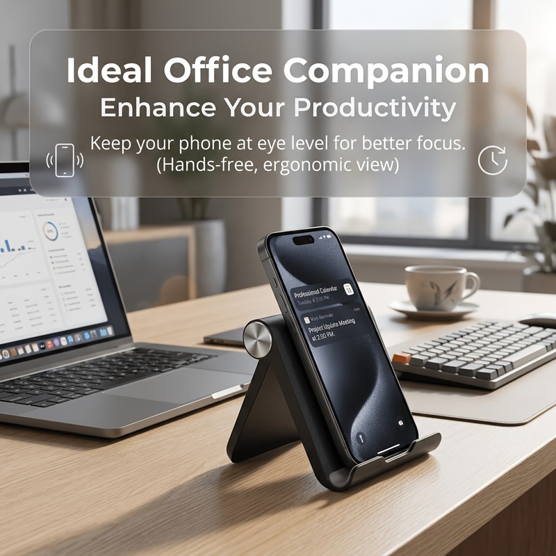Składany uchwyt na telefon, pr – Desk Accessories recenzja i cena