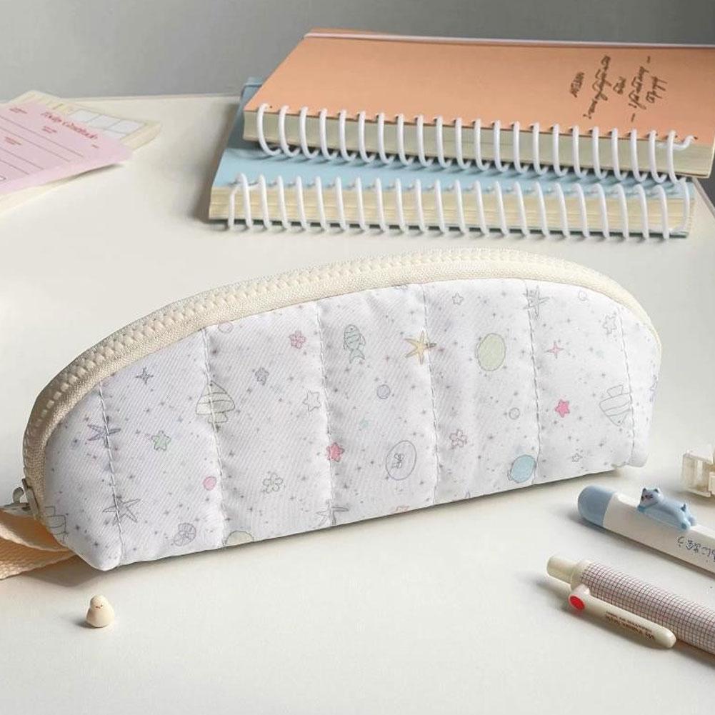 Estetyczny piórnik w kropki, p – Aesthetic Large Pencil Case Pouch recenzja i cena