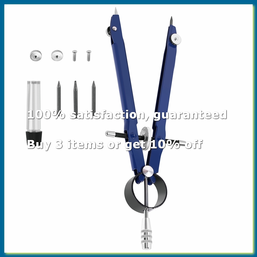 Zestaw 4 szt. X (Profesjonalny – Math Geometry Set With Compass recenzja i cena