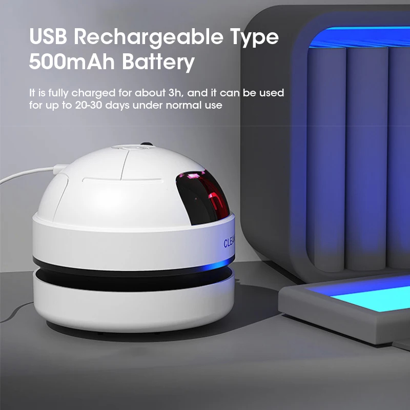 Mini USB Odkurzacz Biurkowy z  – Mini Desktop Vacuum Cleaner For Eraser Dust recenzja i cena