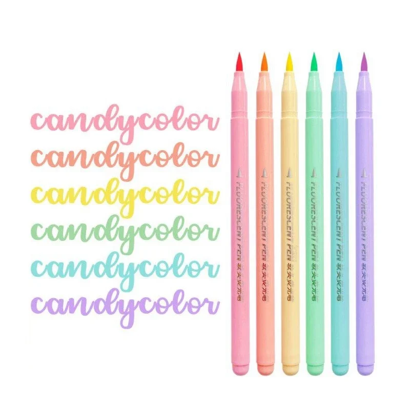 Zestaw 6 kolorów miękkich pisa – Pastel Highlighter Set Double Ended recenzja i cena