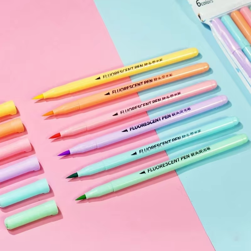 Zestaw 6 kolorów miękkich pisa – Pastel Highlighter Set Double Ended recenzja i cena