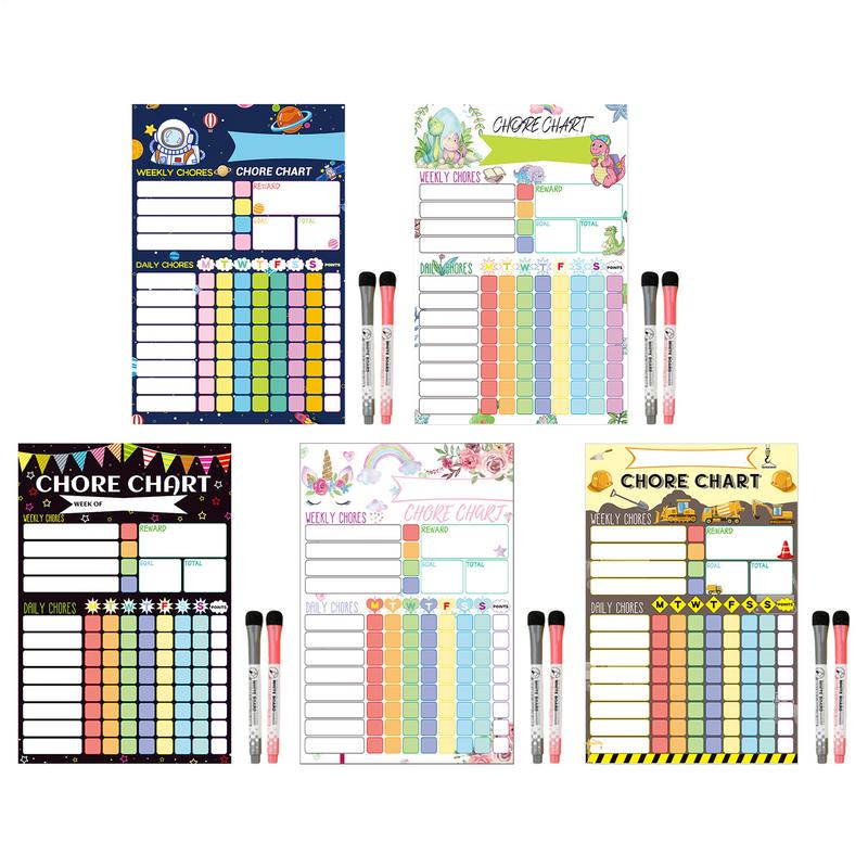 Magnetyczna Tablica Obowiązków – Kids Magnetic Reward Chart Board recenzja i cena