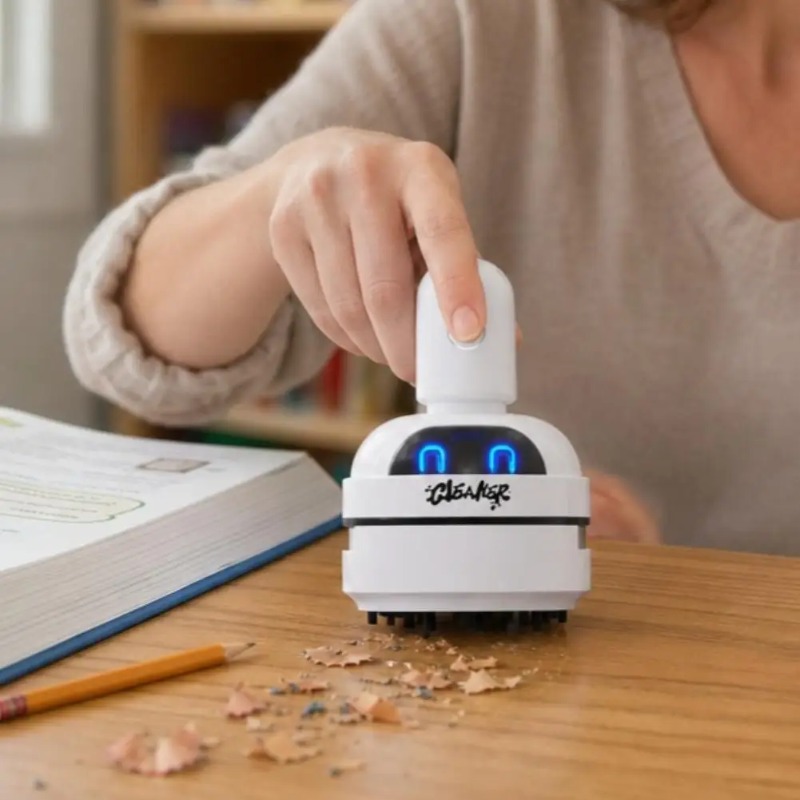 Odkurzacz biurkowy, mini odkur – Mini Desktop Vacuum Cleaner For Eraser Dust recenzja i cena