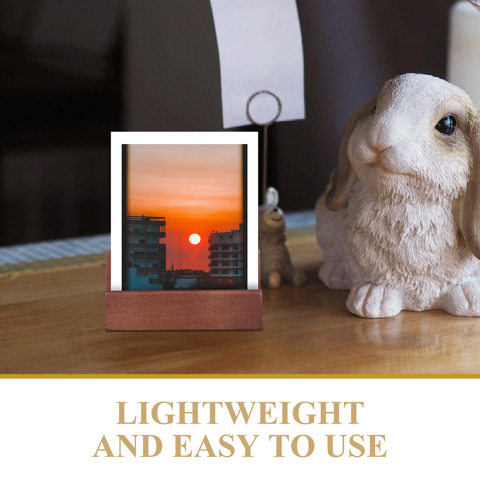 Drewniany stojak na telefon i  – Desk Accessories recenzja i cena