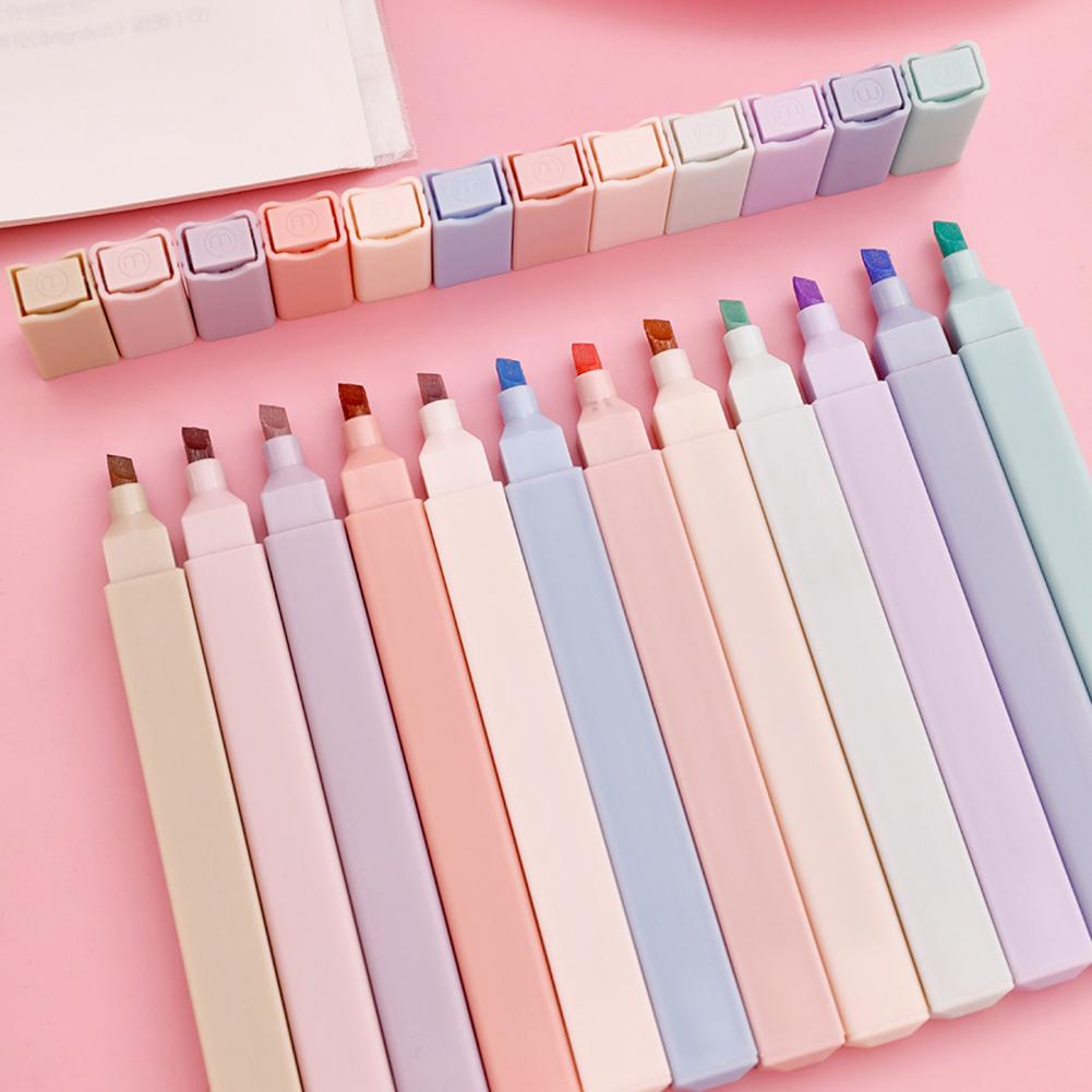 Kolorowe zakreślacze 6 szt. Ze – Pastel Highlighter Set Double Ended recenzja i cena